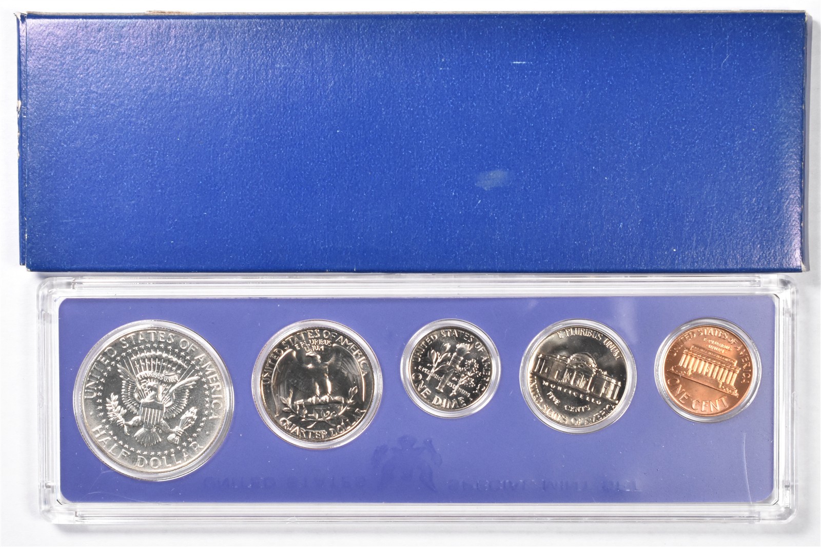 1967 SMS U.S. Mint 5 Coin Uncirculated Set With Box
