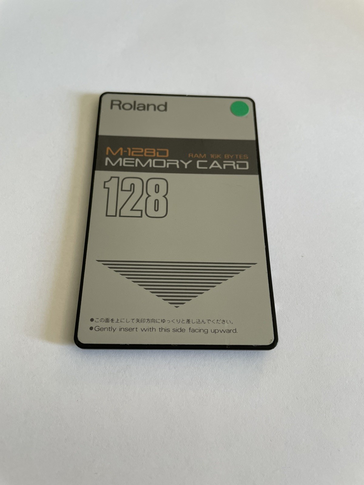 Roland M-128D Vintage Memory Card (FOR PARTS/REPAIR)(READ DESCRIPTION)