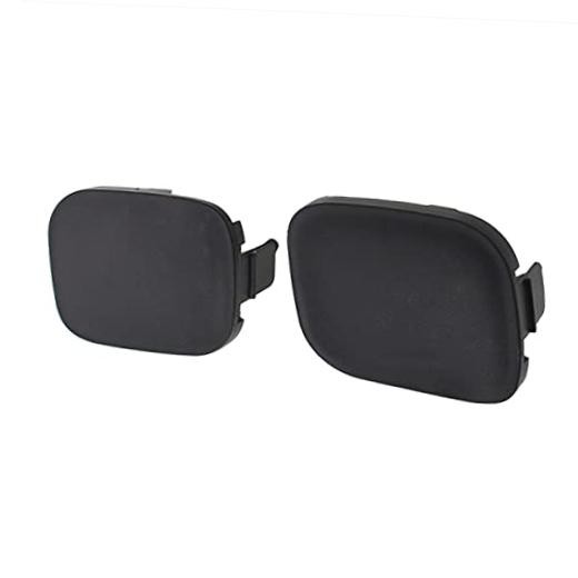 Front Bumper Tow Hook Eye Cap Cover Left Right Pair Replacement for Prius
