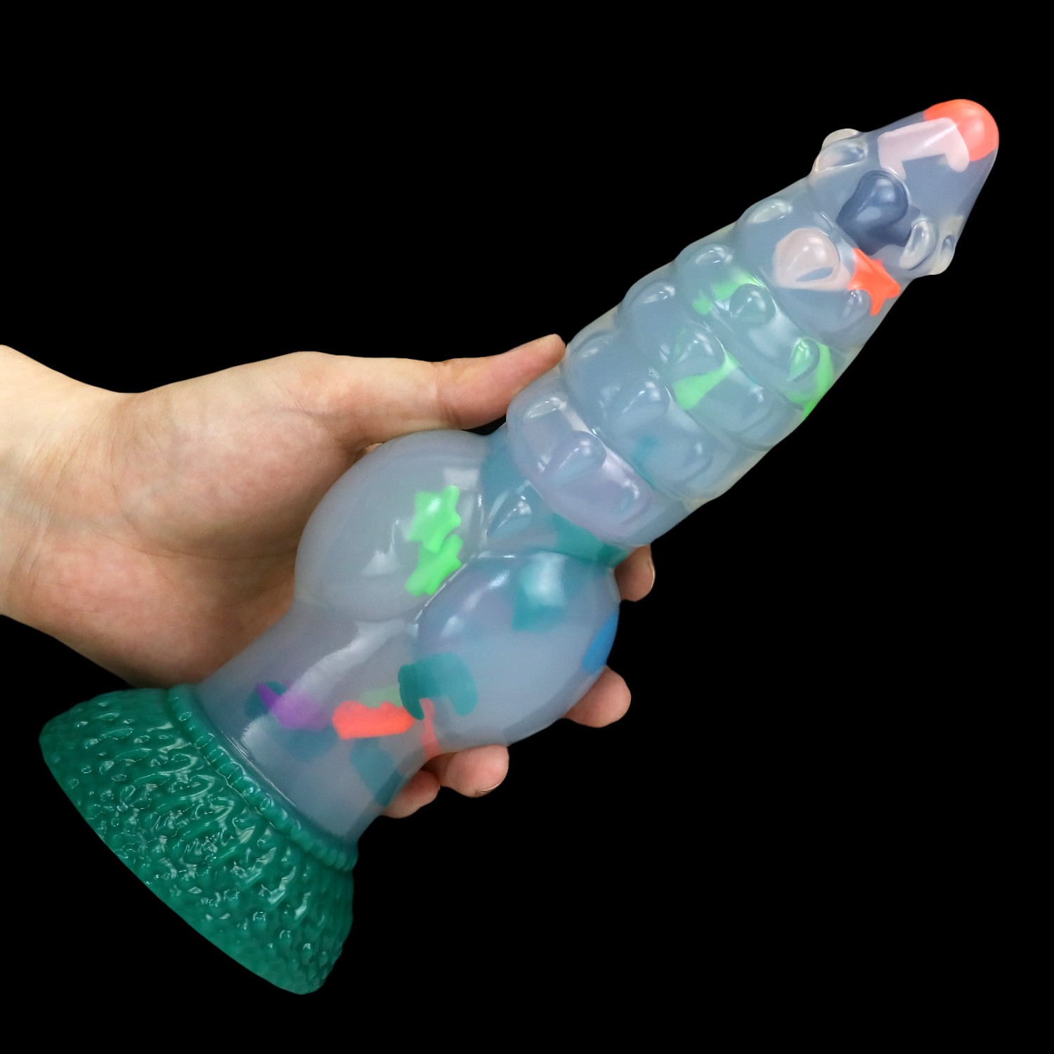 Realistic Monster Dildoe Silicone Suction Cup Sex Toy for Women Masturbator