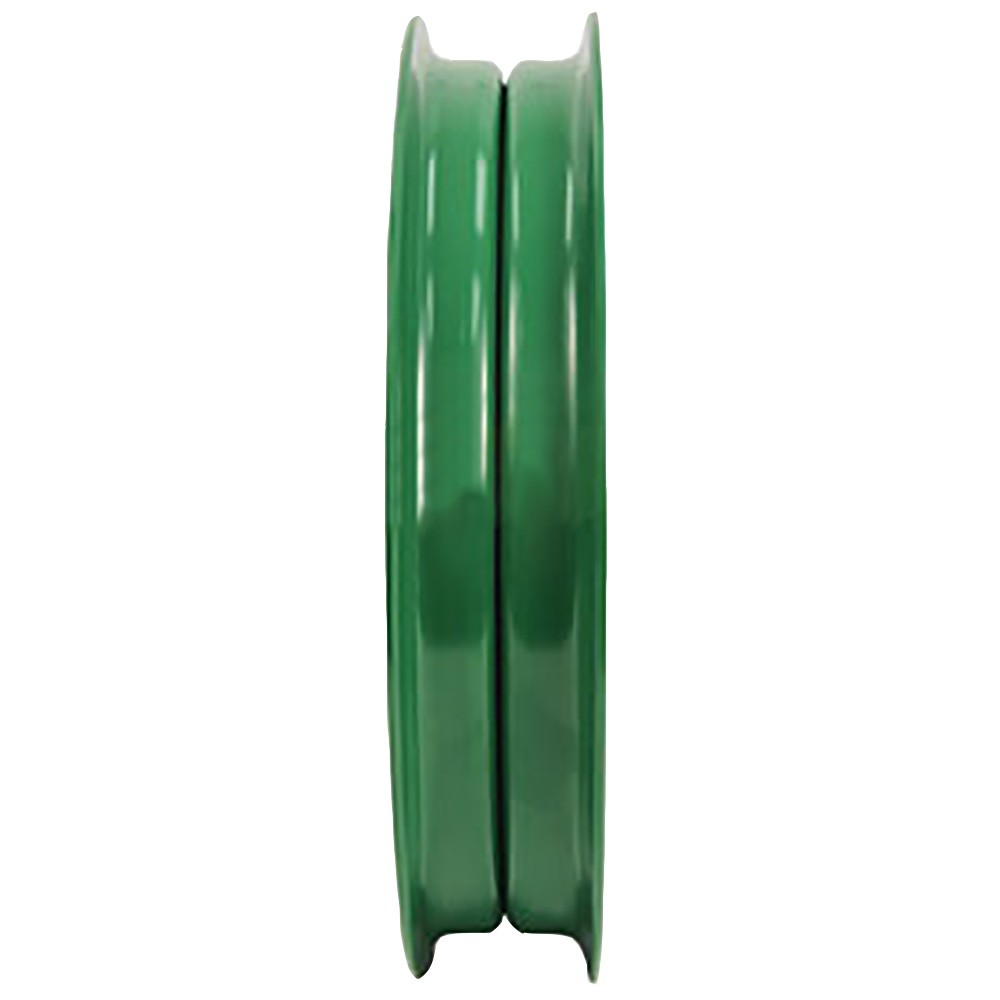 Green Flat Idler Pulley Fits John Deere Models AH94450