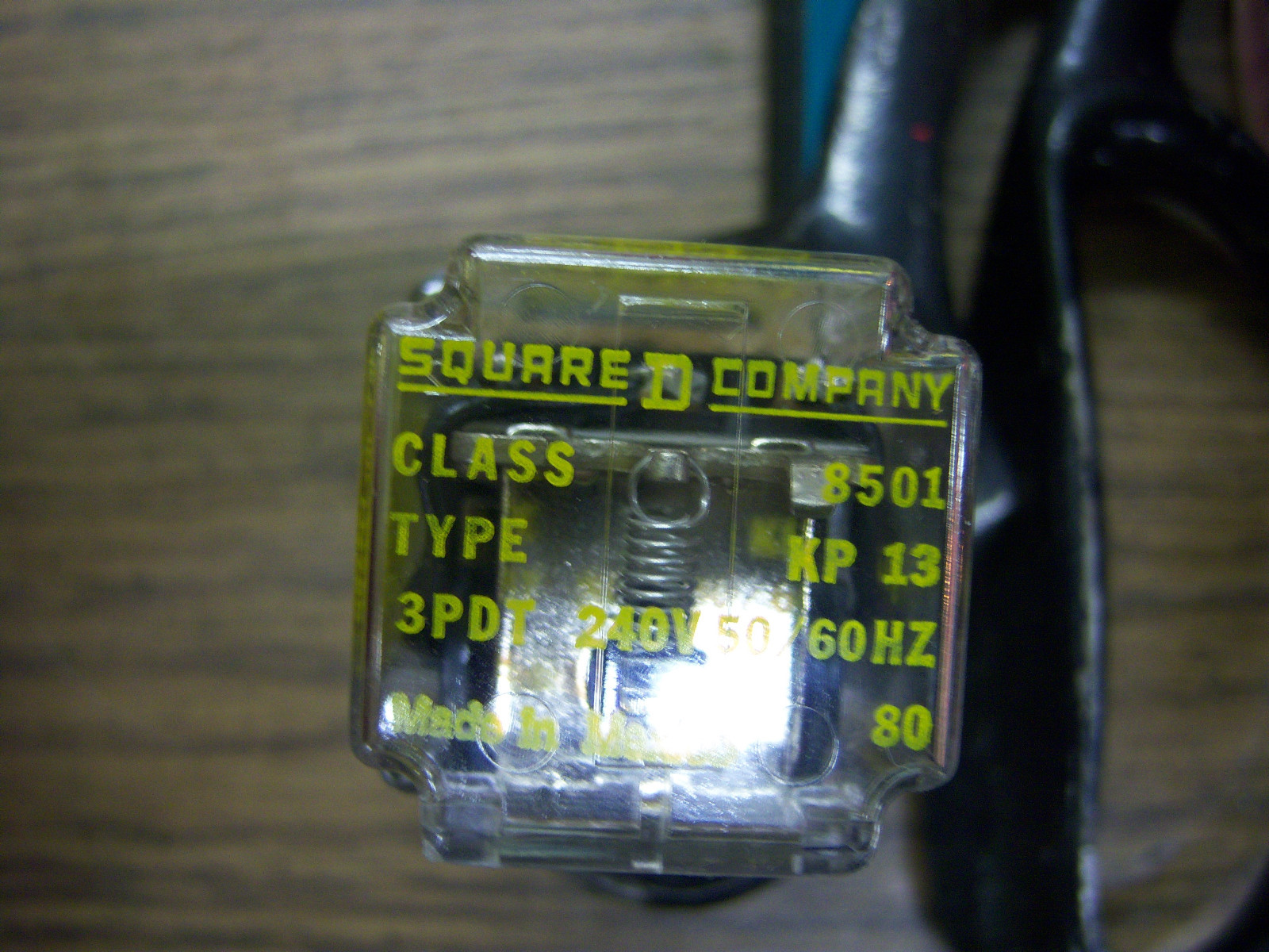 SQUARE D 10 AMP 8501 TYPE KP-13 NEW