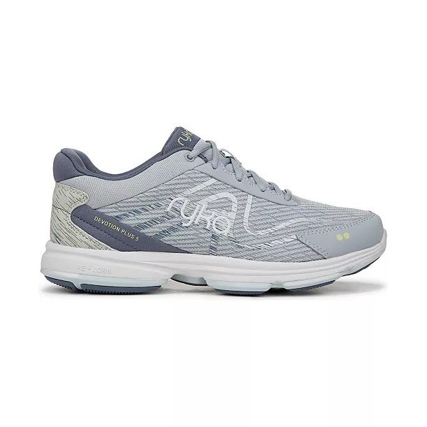 Ryka Devotion Plus 5 Womens Walking Shoes Pearl Blue Mesh Size 8.5 M