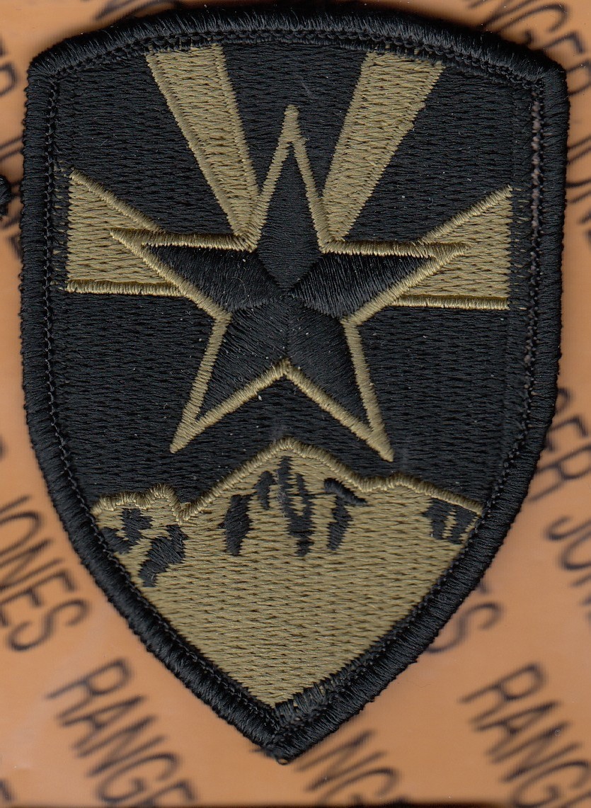 US Army 198th Regional Support Command ~3.5" OCP w/ HOOK uniform patch m/e