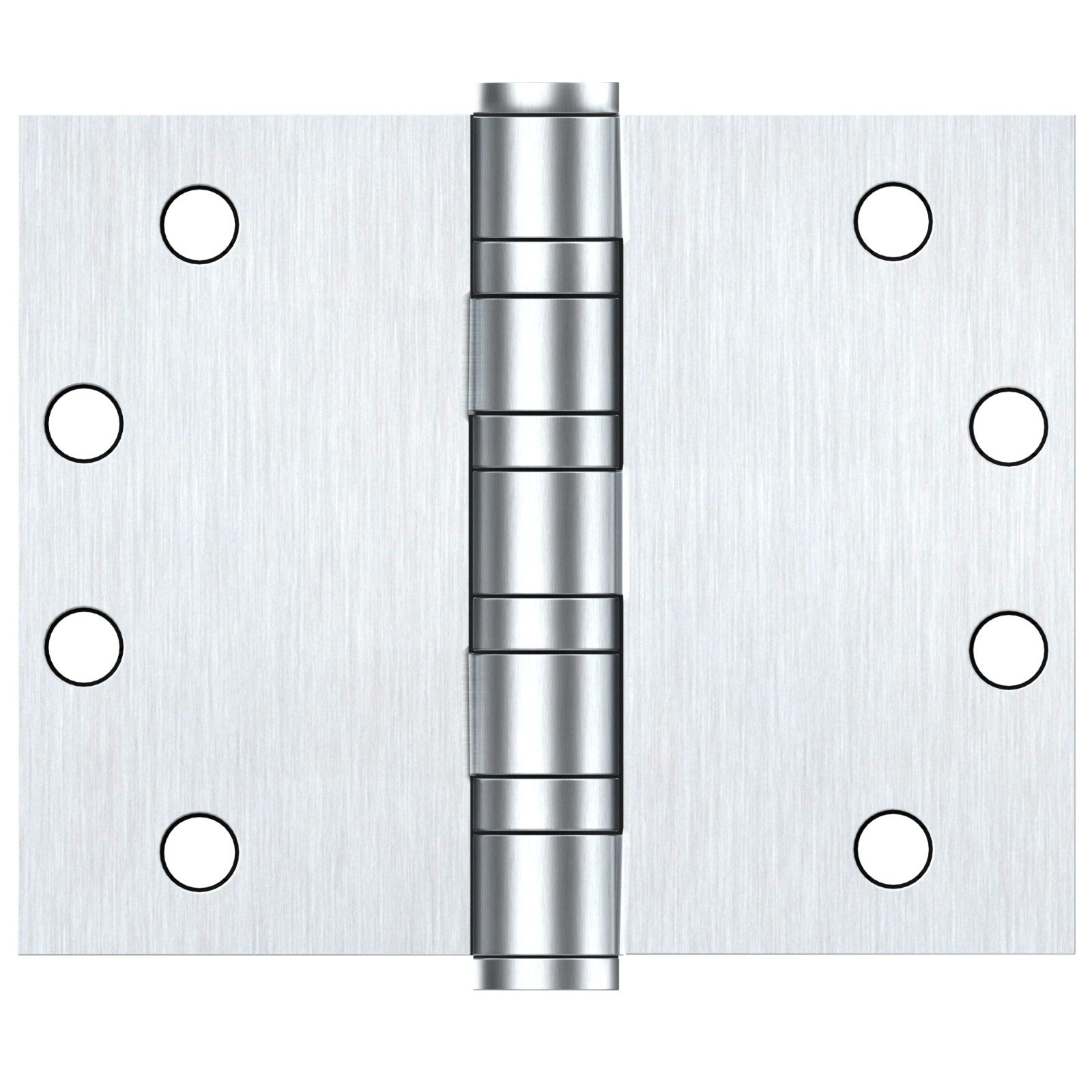 4.5" x 6" Heavy-Duty Door Hinge – Commercial – 4 Ball Bearing – Square Corners
