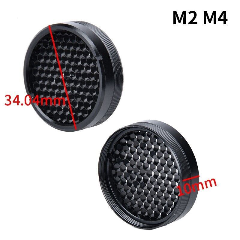Killflash Filter Metal Mesh Cover For Airsoft T1 T2 ACOG G33 red dot scope sight