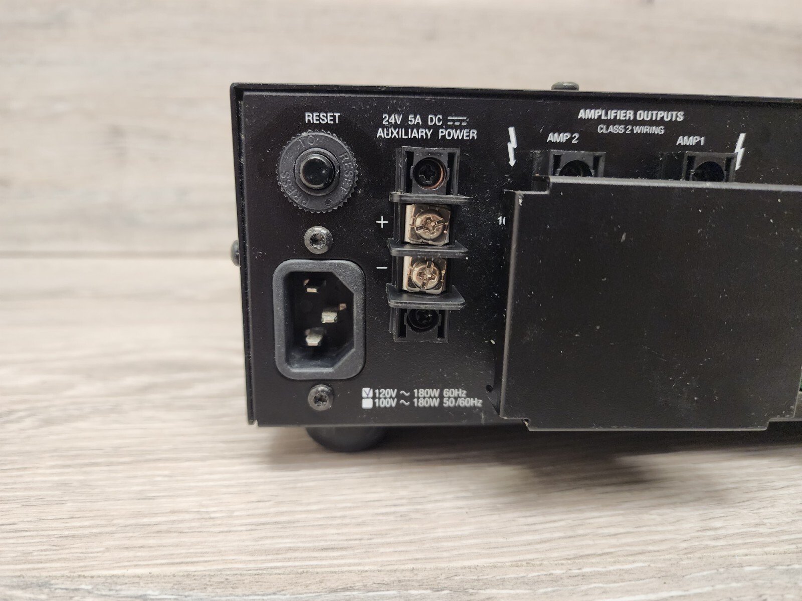 Crown 280A 80W 2 Channel Power Amplifier Amp Preamp Tested Working