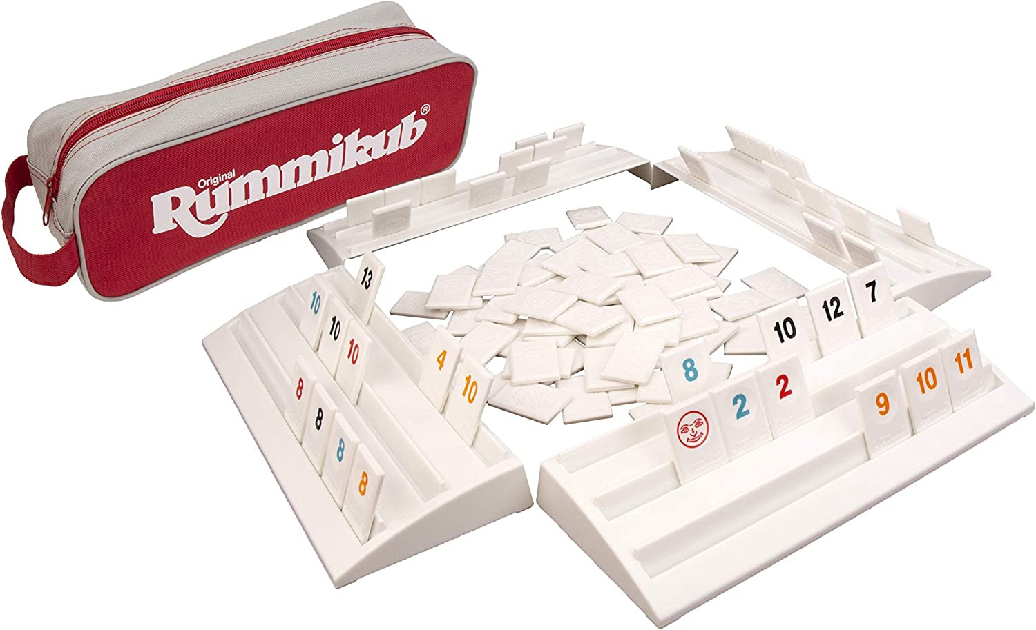Rummikub - the Complete Original Game with Full-Size Racks and Tiles in a Durabl