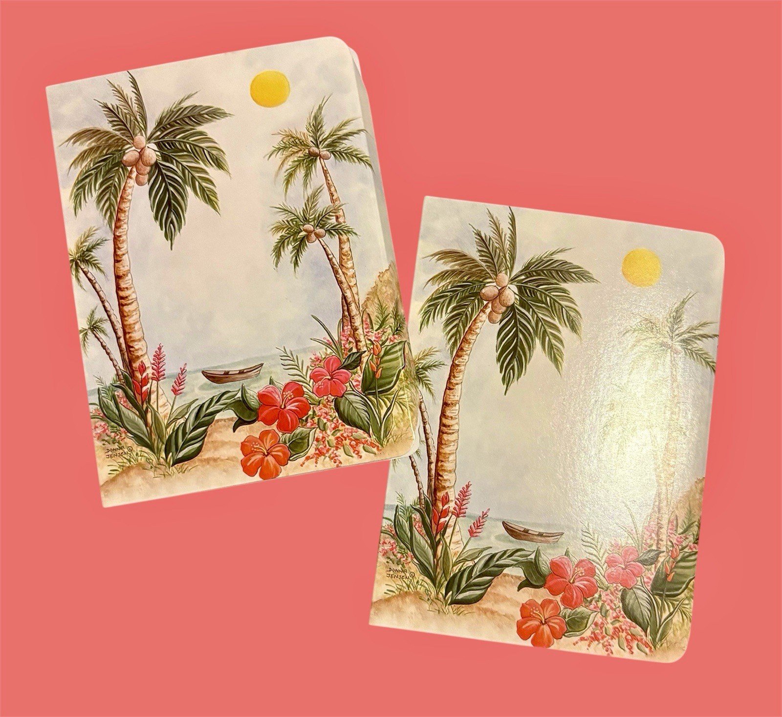 Palm Trees Notepad Set