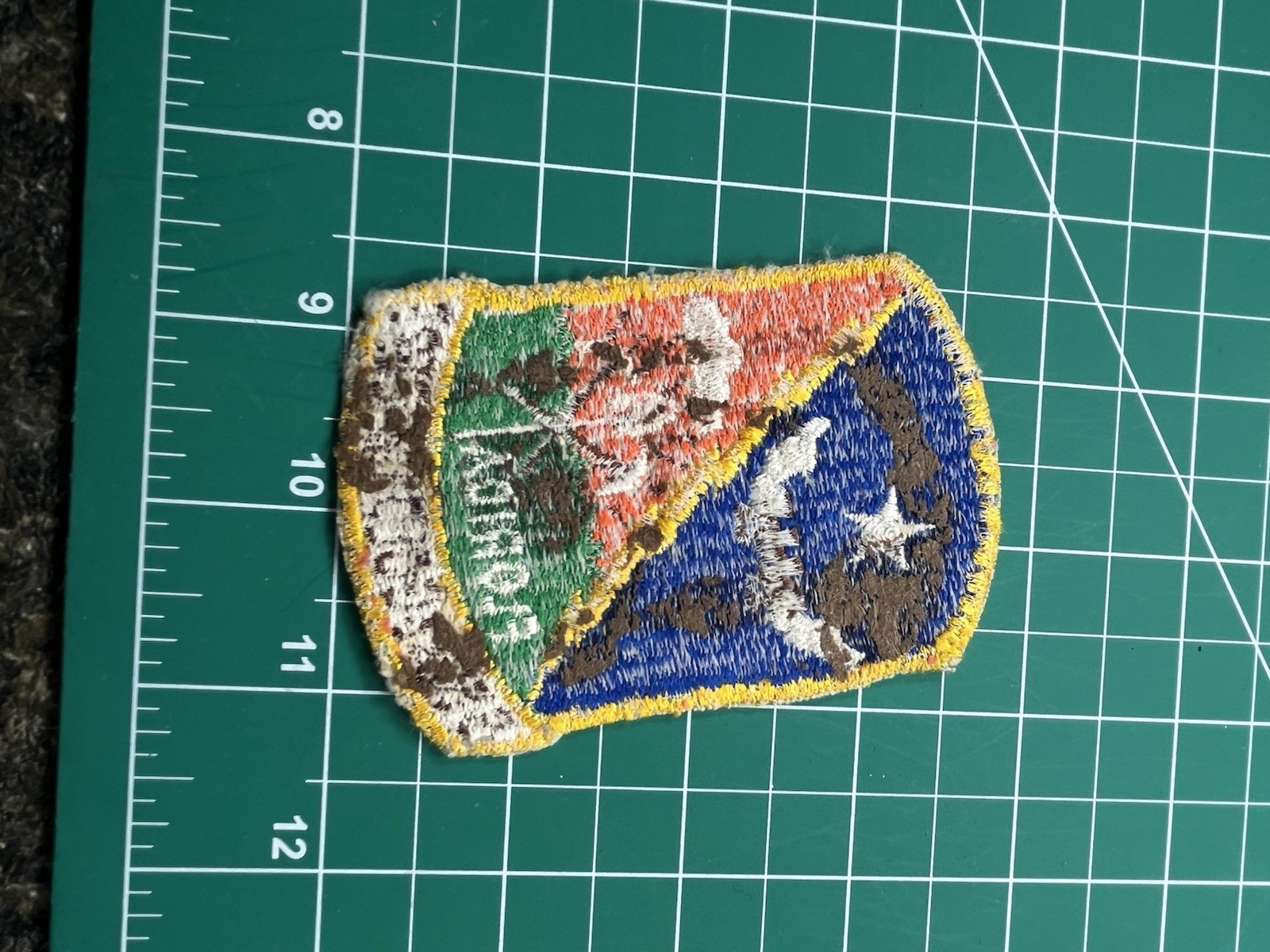 USAF Cold War Era 552nd Air Control Wing Gold Diggers Patch