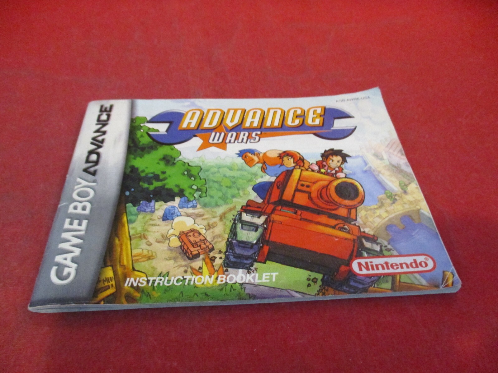Advance Wars Nintendo Game Boy Advance Instruction Manual Booklet ONLY #B1