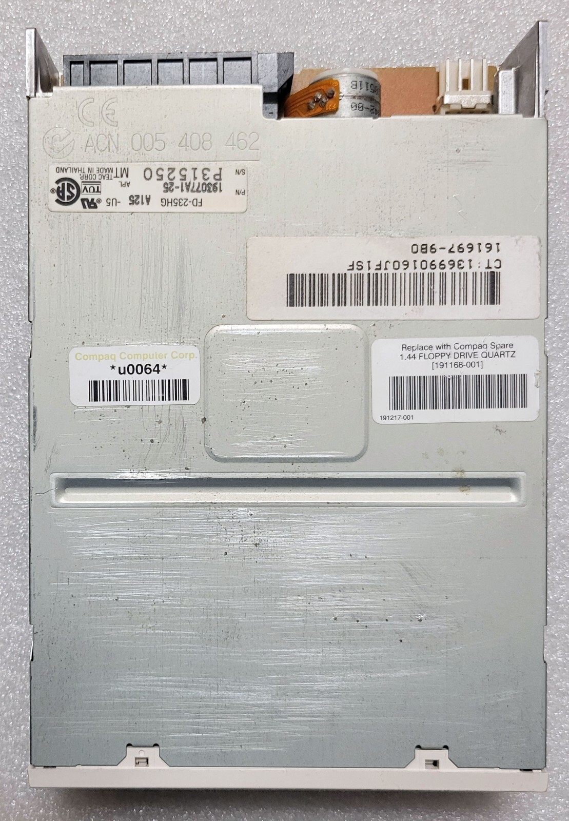 TEAC FD-235HG 1.44Mb 3.5" Internal Floppy Disk Drive, Beige