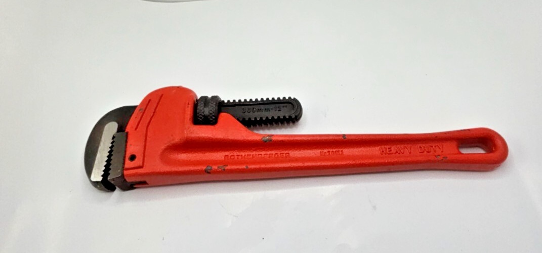 Rothenberger 70152 Heavy Duty Pipe Wrench 300mm 12"
