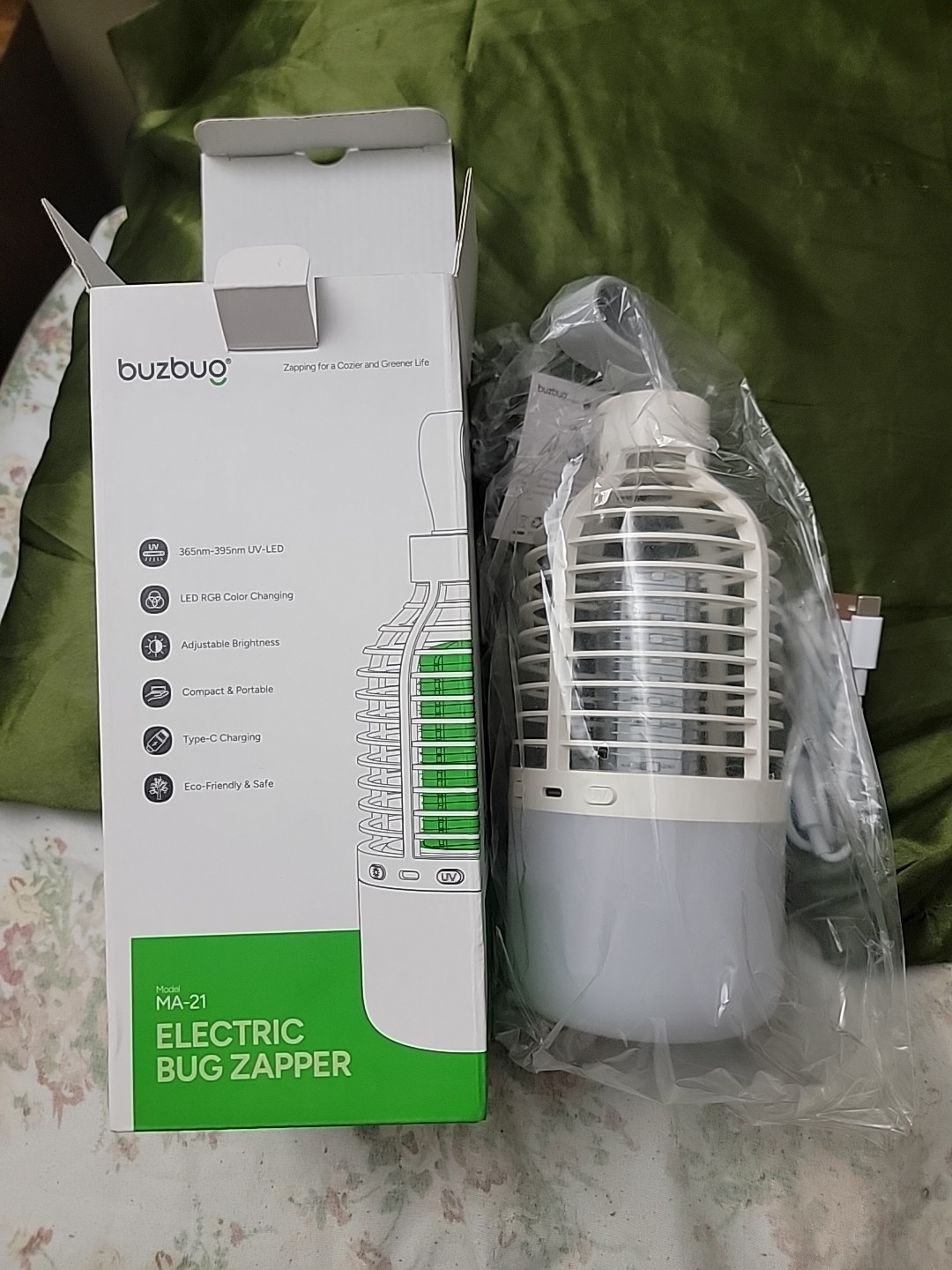 Buzbug MA-21 LED Electric Bug Zapper