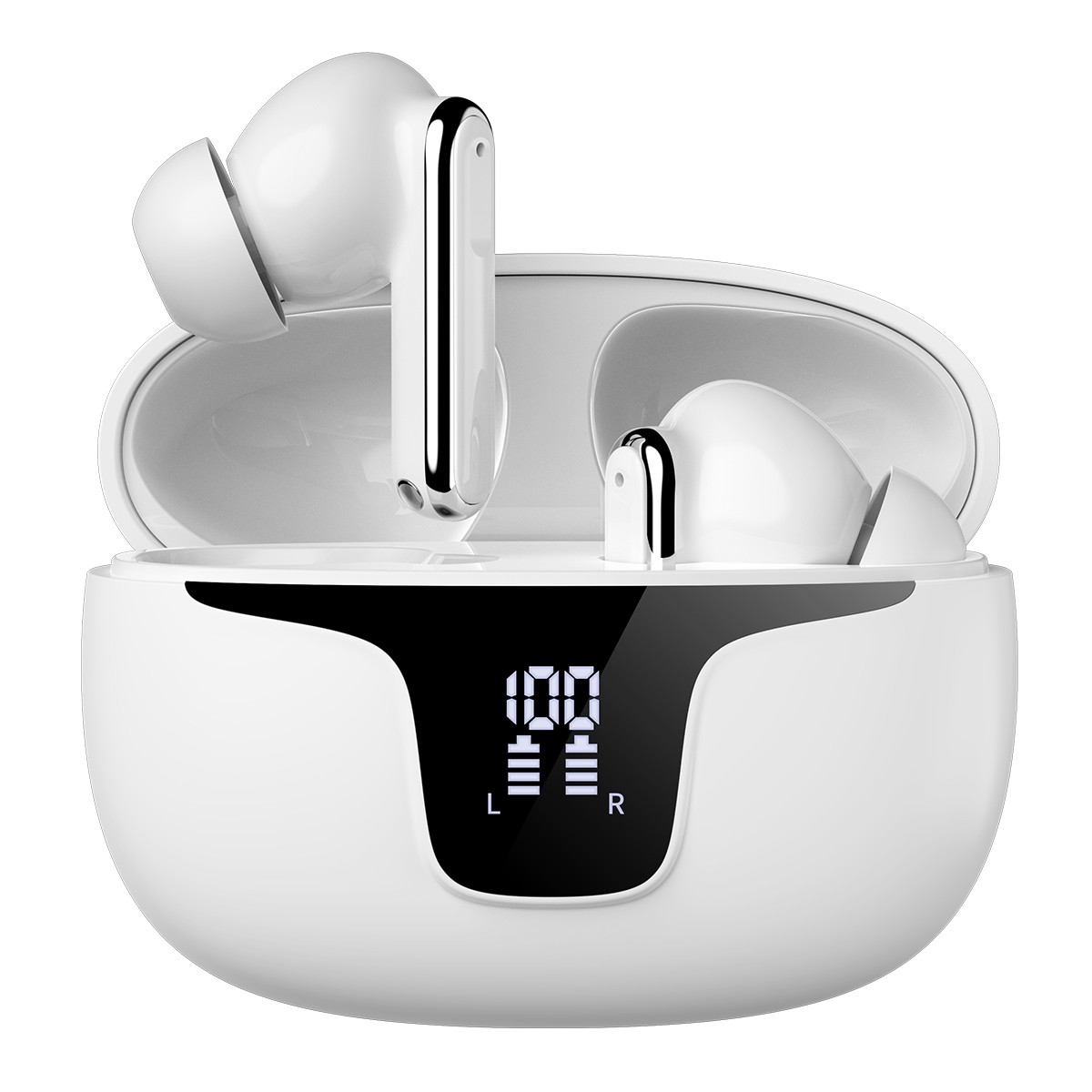 150 Language Translator Earbuds High Accuracy Wireless Bluetooth 5.3 Two Way ..