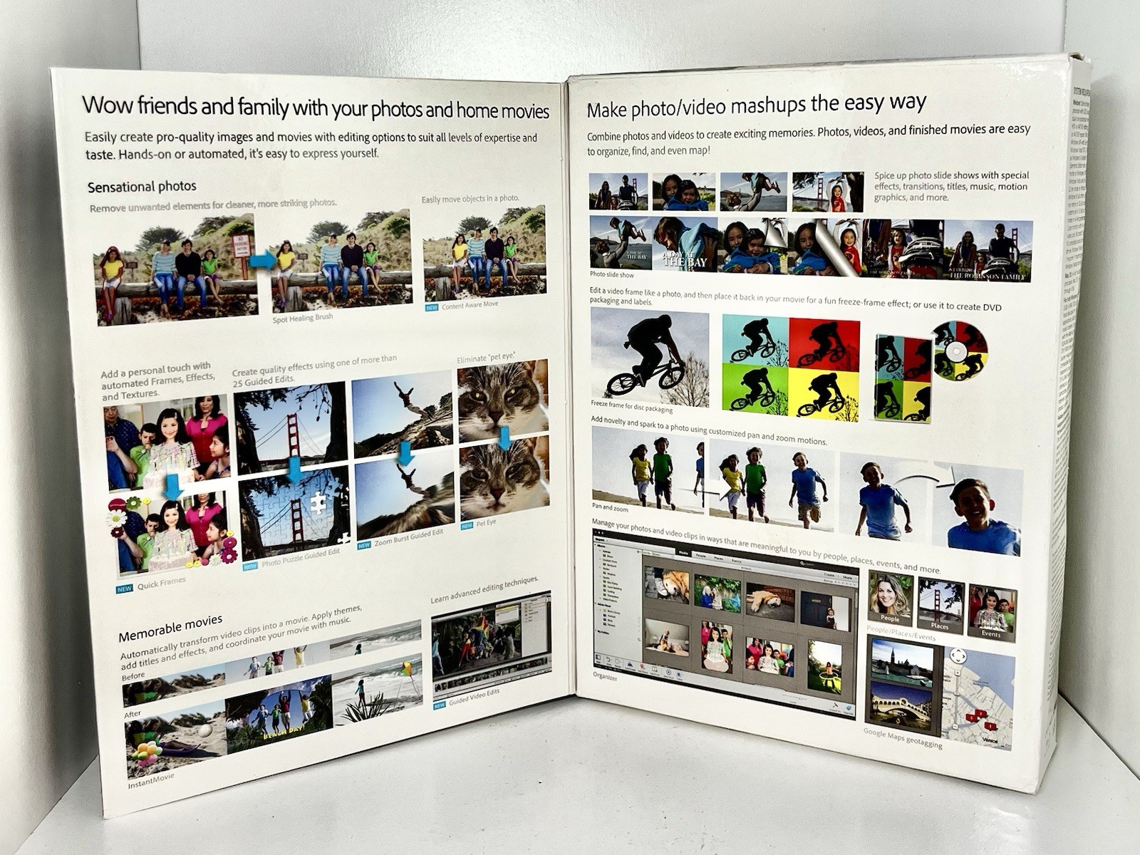 Adobe Photoshop Elements and Premiere Elements 12 - MAC / PC (bundle package)#B7