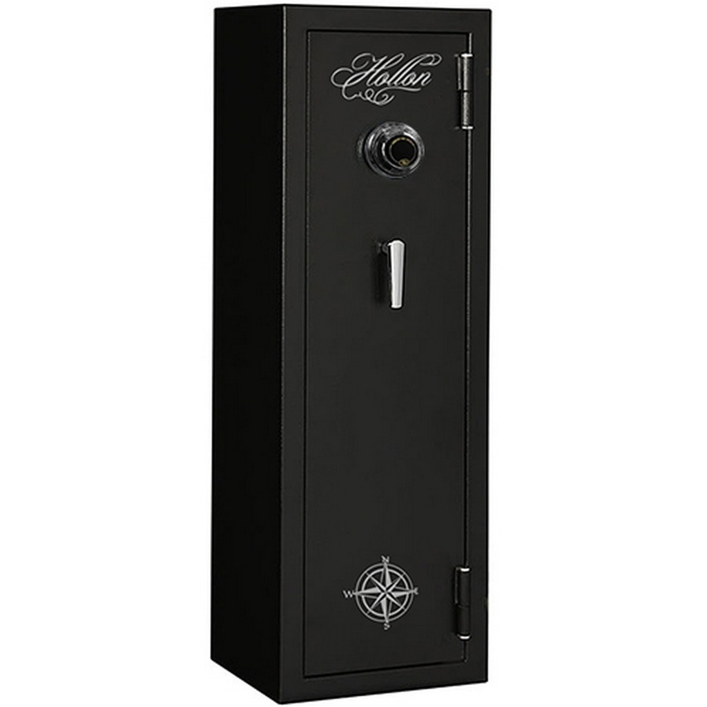 Hollon HGS-11C Gun Safe, 11 Guns, 45 Min Fire, 290 lbs, Dial Lock