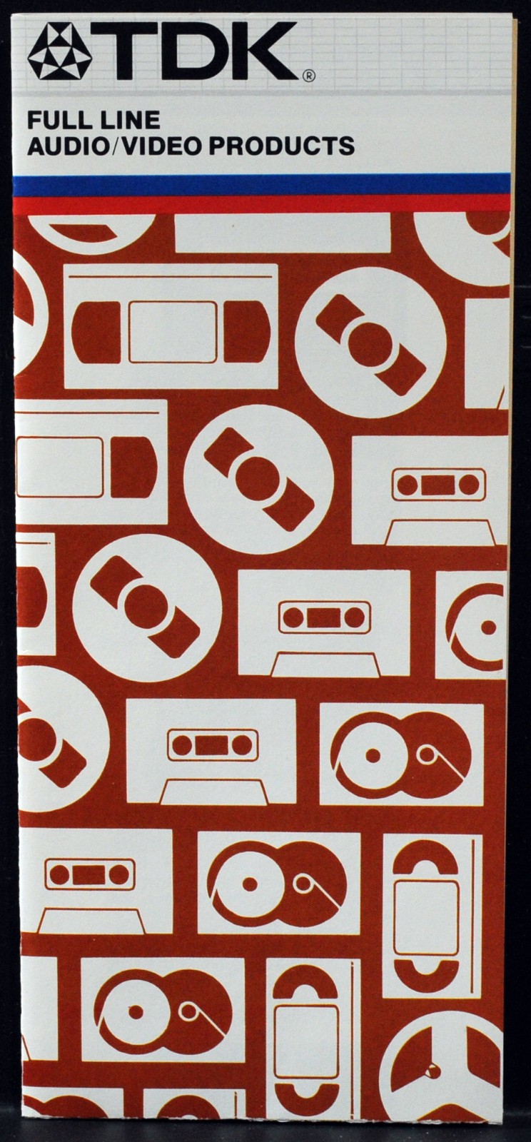TDK - Audio & Video Cassette Fold-Out Sales Brochure - 1981