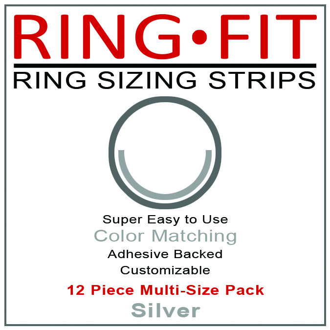 THE ORIGINAL Ring-Fit Sizing Strips by PGC, Inc - Ring Guard / Ring Size Reducer