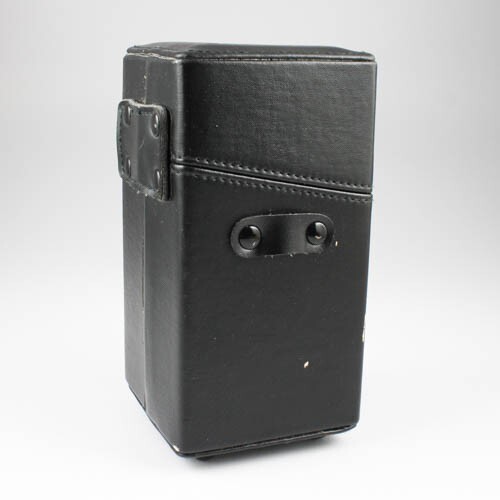 Vivitar Series 1 - Black Vinyl - Rectangular Padded Lens Case - 5.5" x 2.75"