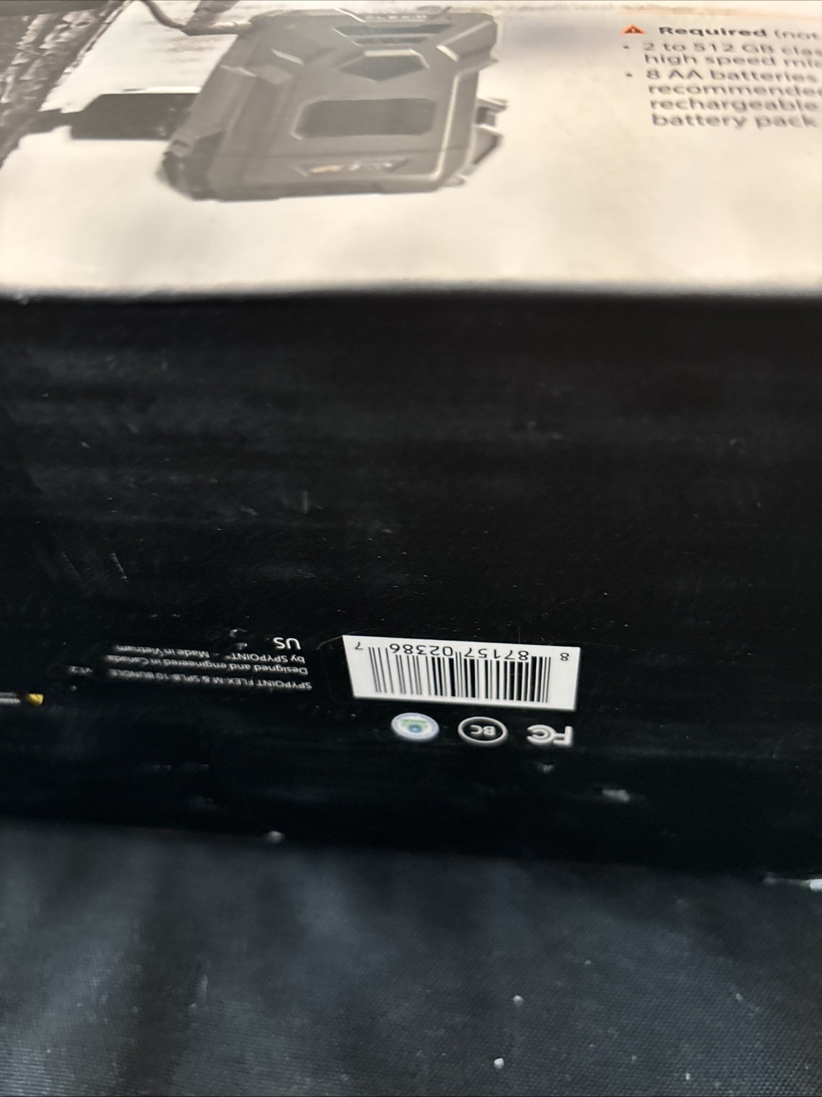 SPYPOINT Flex-M Cellular Trial Camera Solar Bundle (FLEX-M-SOLAR-BUNDLE Open Box