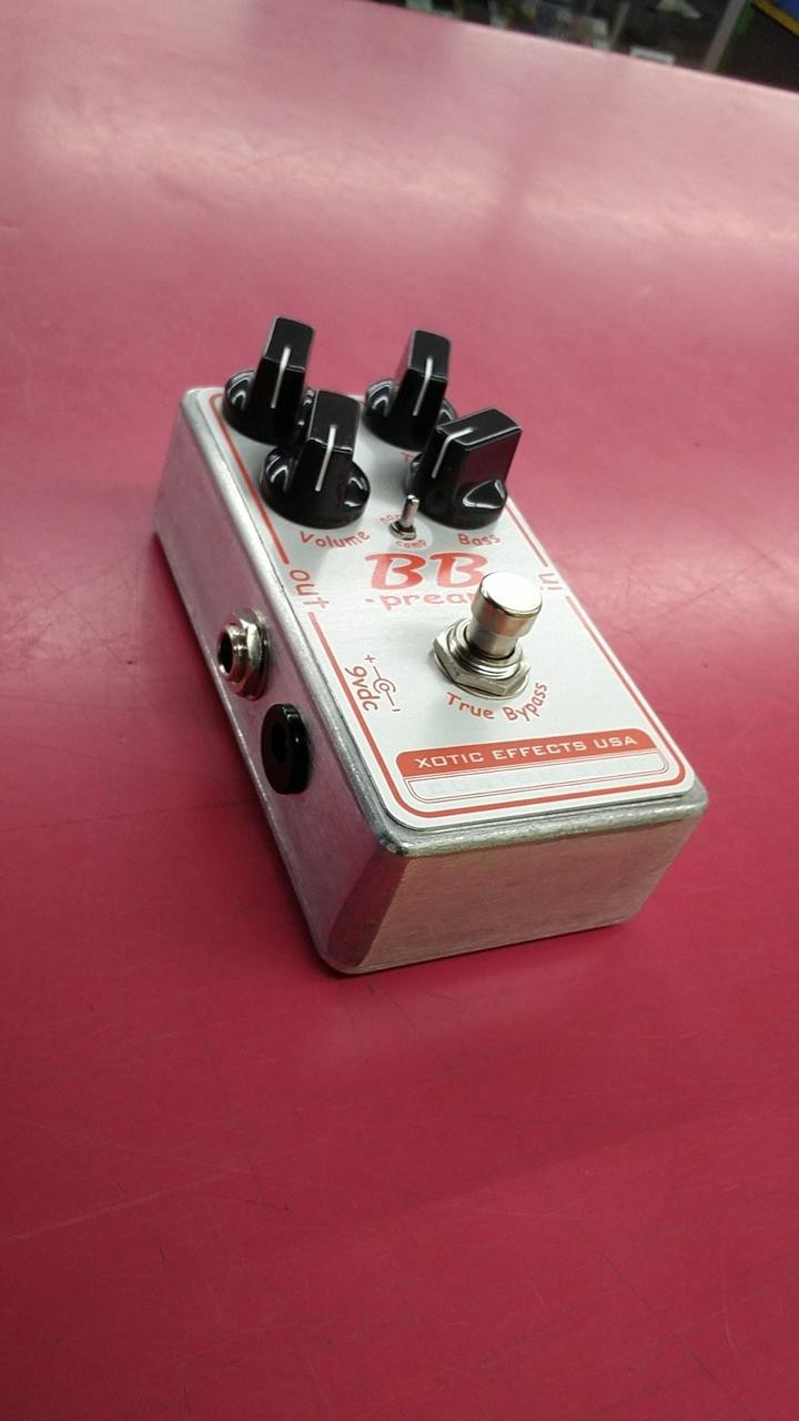 XOTIC Bb-Pre Comp Guitar Compressor with Box and Manual