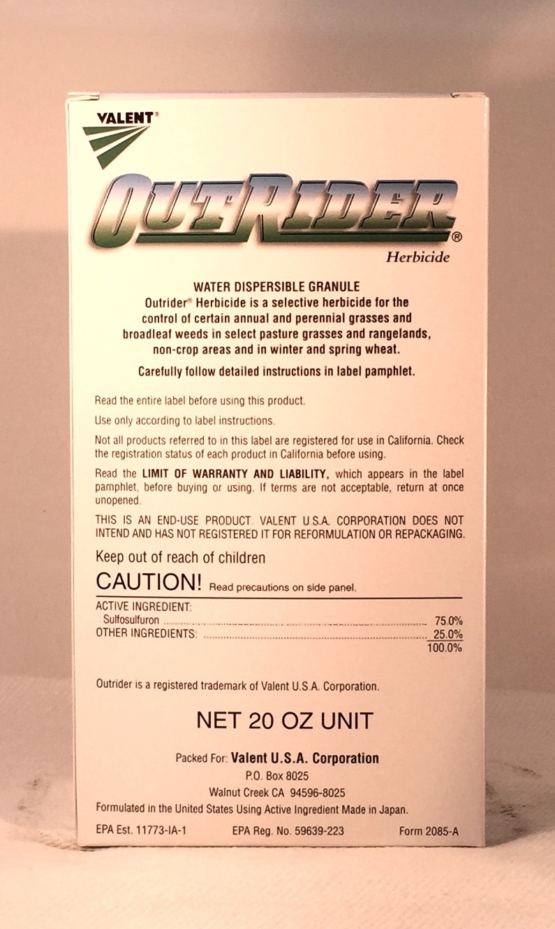 Outrider Herbicide - 20 Ounces (Sulfosulfuron 75%) by Monsanto