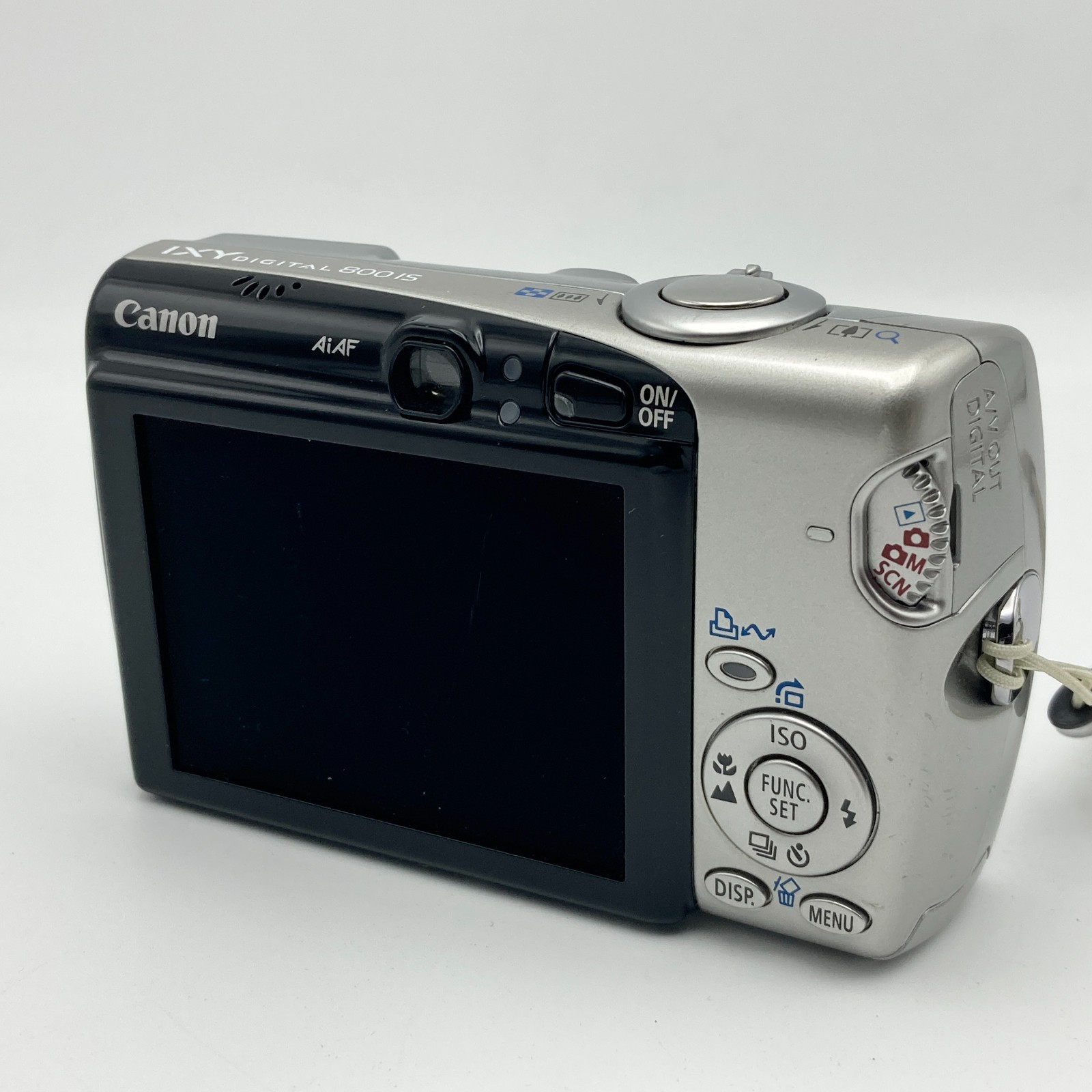 Canon IXY DIGITAL 800 IS PC1176 Digital Camera Silver