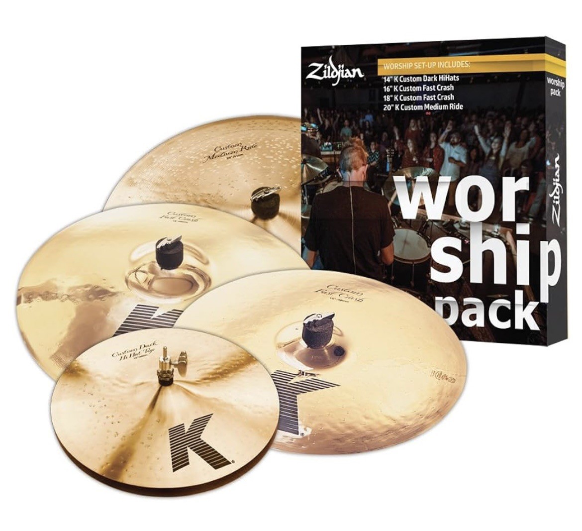 Zildjian K Custom Worship Pack