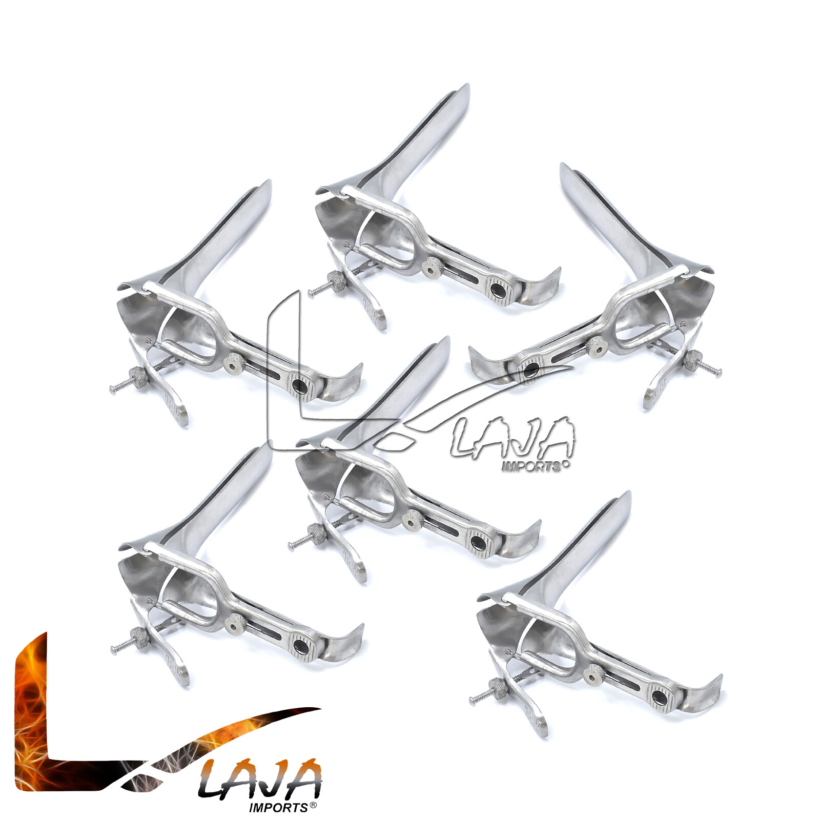 6 Pcs Pederson Vaginal Speculum ( Medium ) Gynecology & Madical Instruments