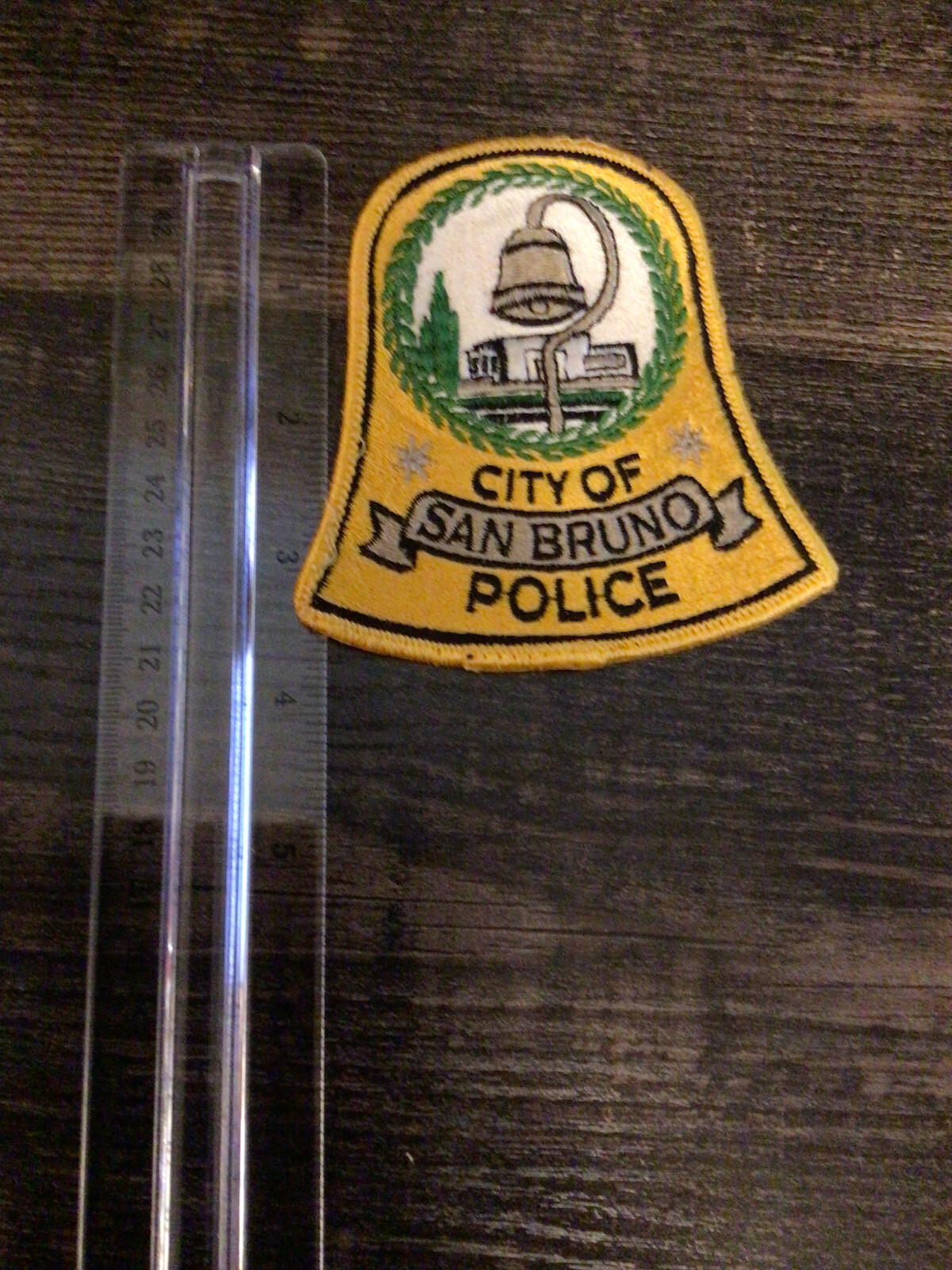 San Bruno California Police Shoulder Patch