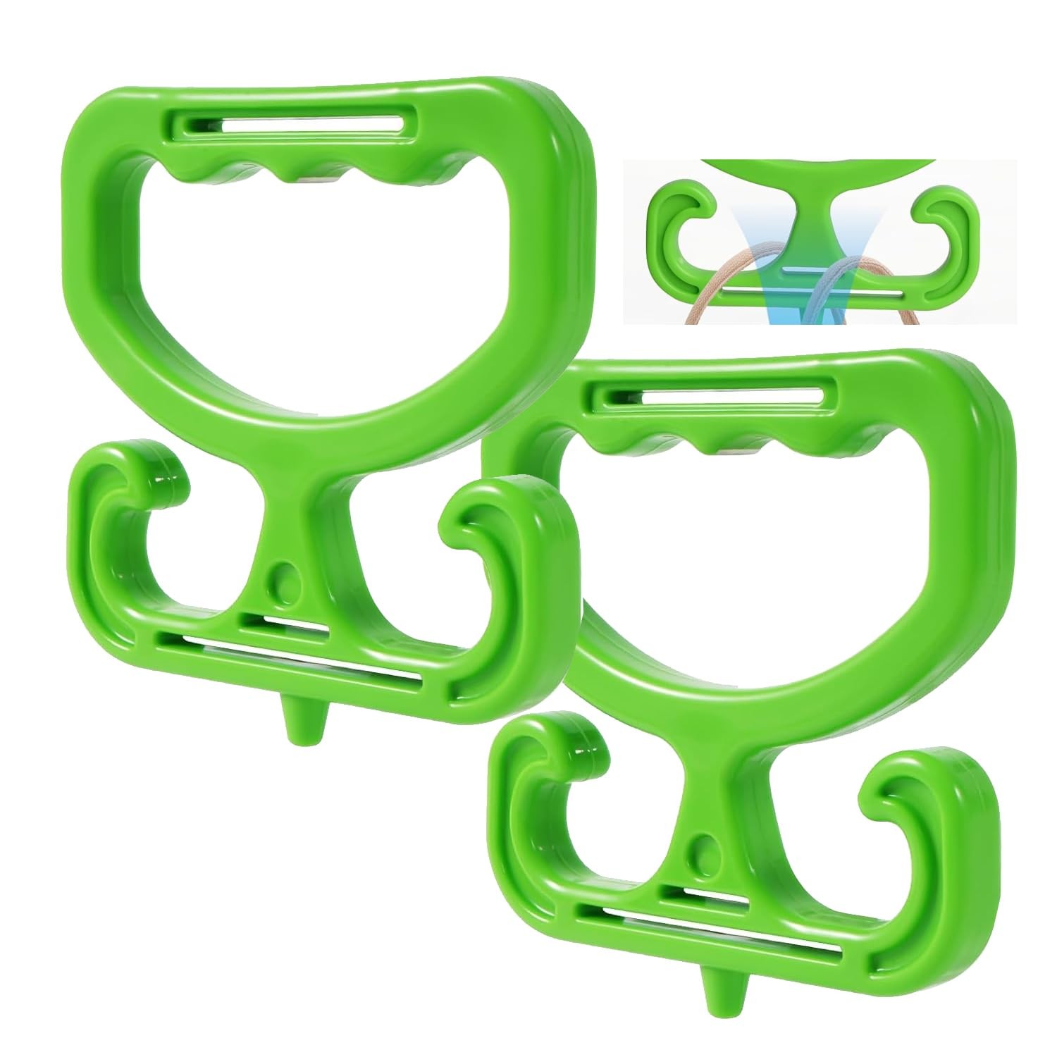 senylanhxy 2 Pack Grocery Bag Carrier Handle, Holds 100lbs, Heavy Duty Carry ...