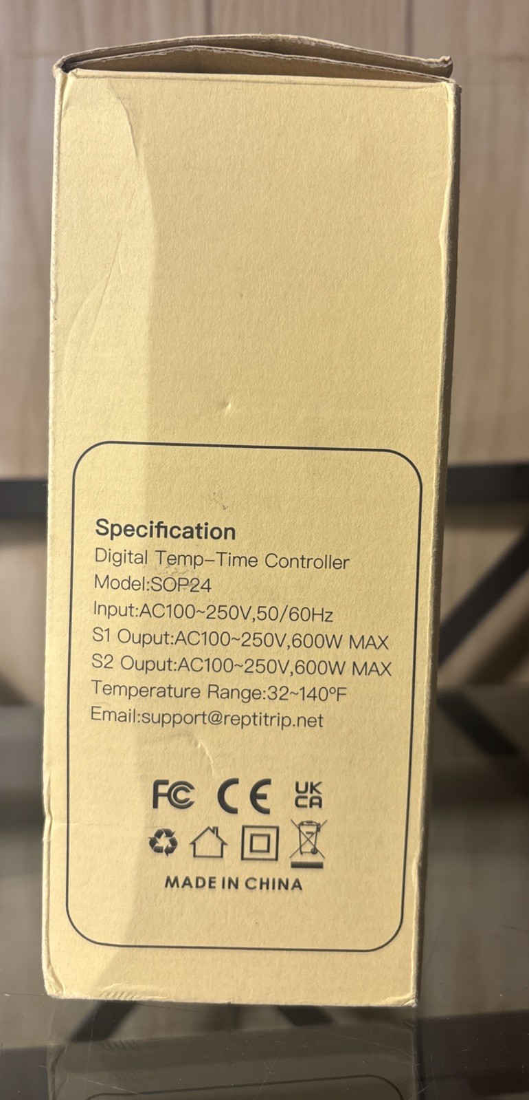 Reptile Thermostat, Light Timer for Temperature and Lighting Control, Day-Nig...