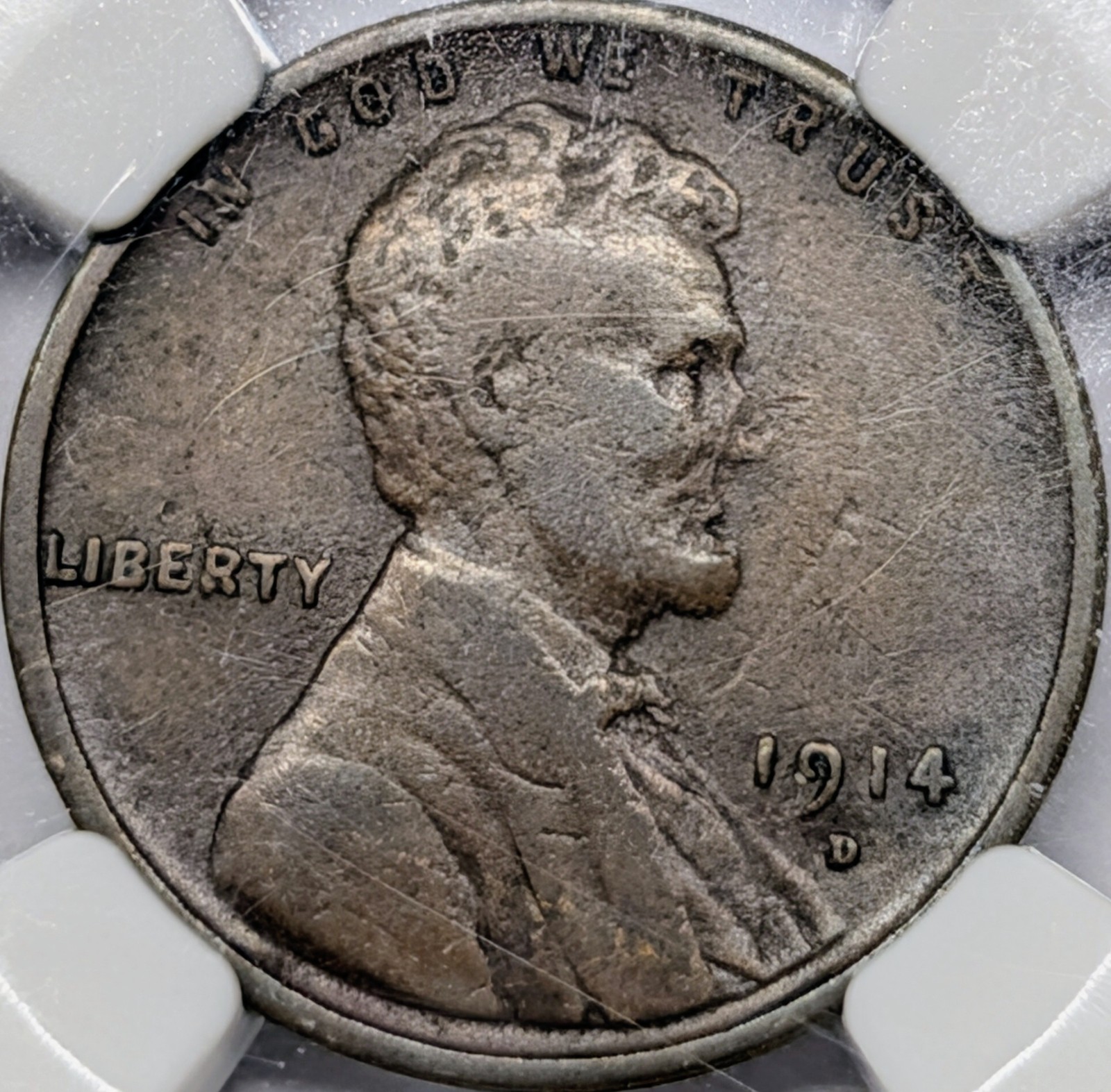 1914 D F15 NGC Lincoln Cent