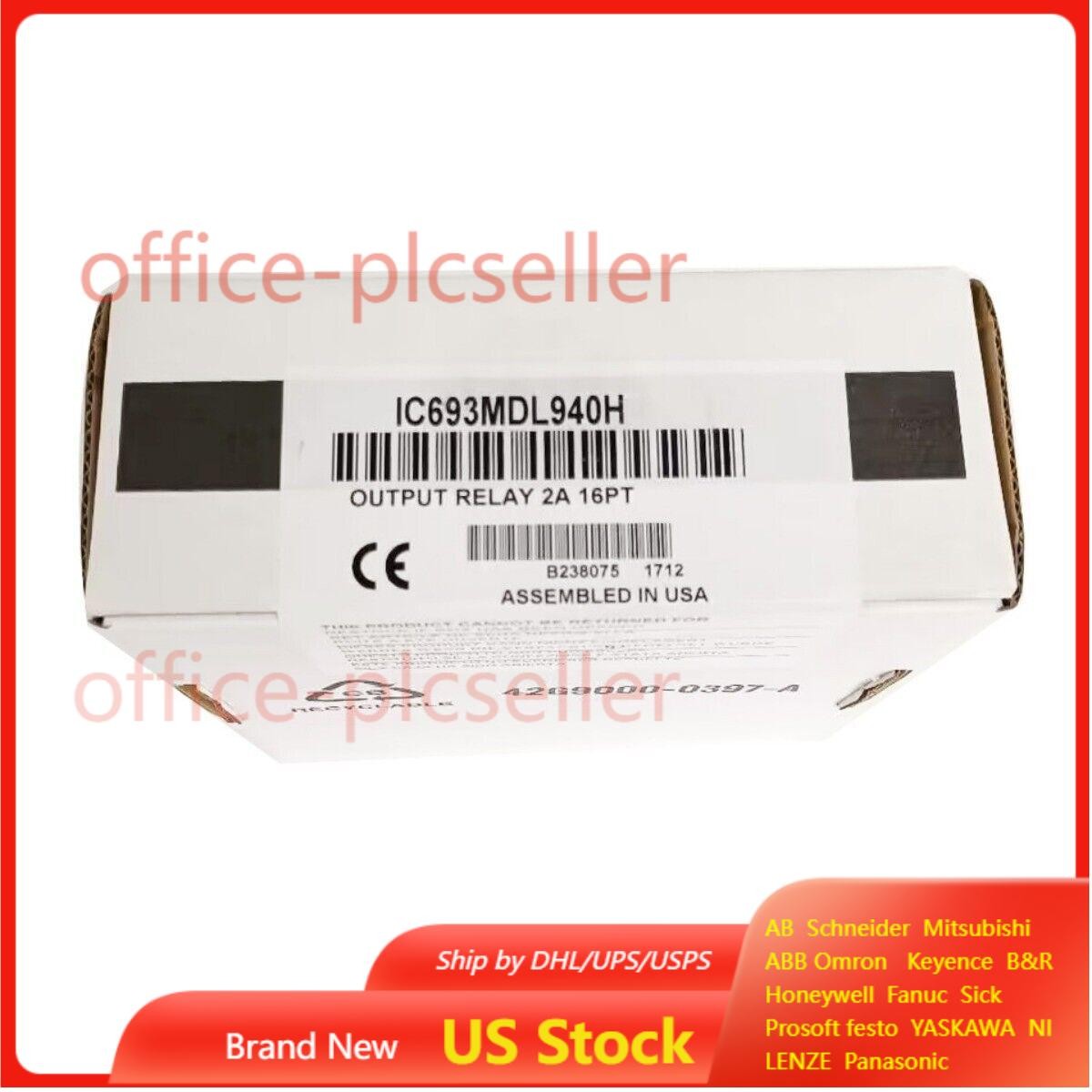 NEW in box GE Fanuc IC693MDL940H Output Module US Free TAX