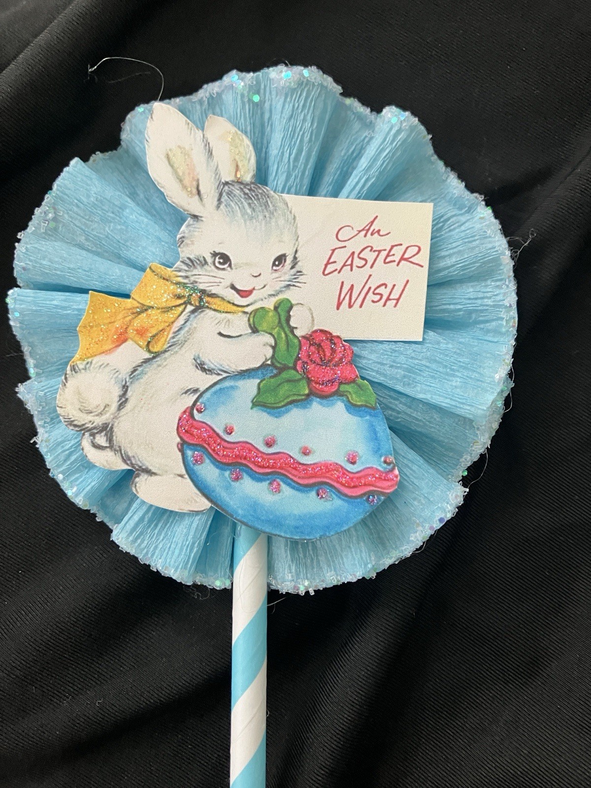 Easter Wand Handmade Vintage Style Decor