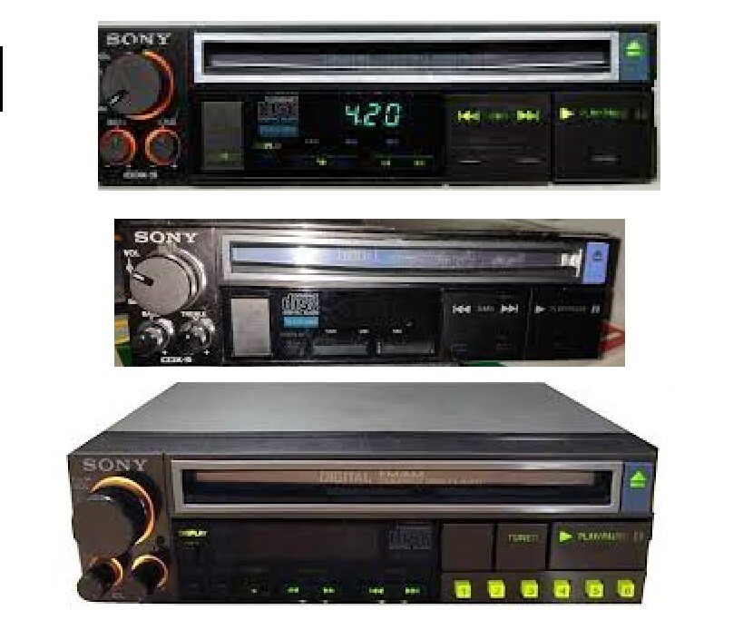 SONY CDX SERIES CDX-5, CDX-R7 etc.. REPAIR SERVICE DIAGNOSTIC