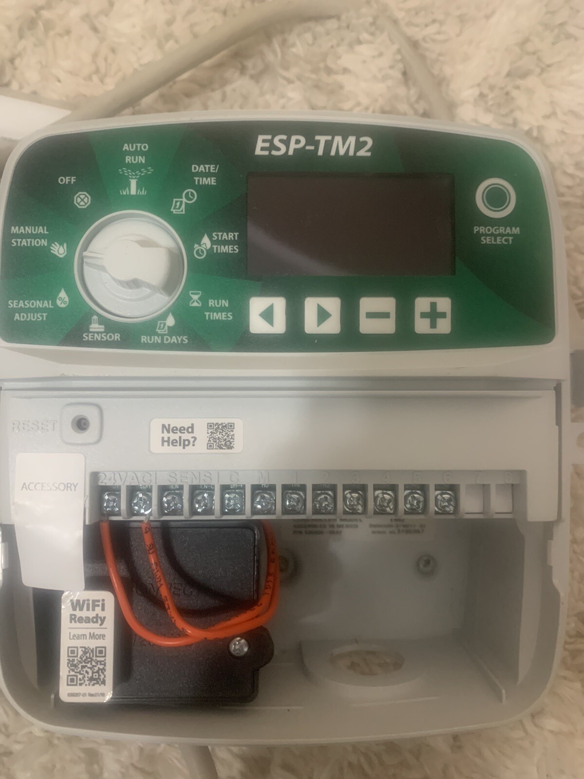 Rainbird ESP-TM2 Irrigation Controller 6 Station WiFi Ready USED WORKING