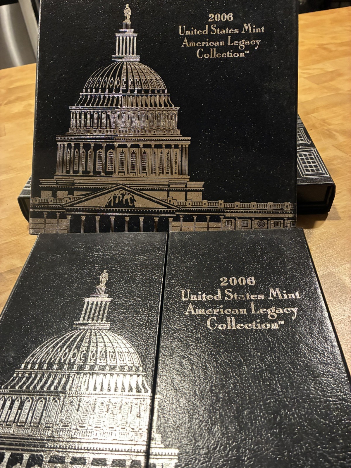 2005 U.S. Mint American Legacy Collection ~ OGP ~ PRISTINE ~ w/ 2 Silver Dollars