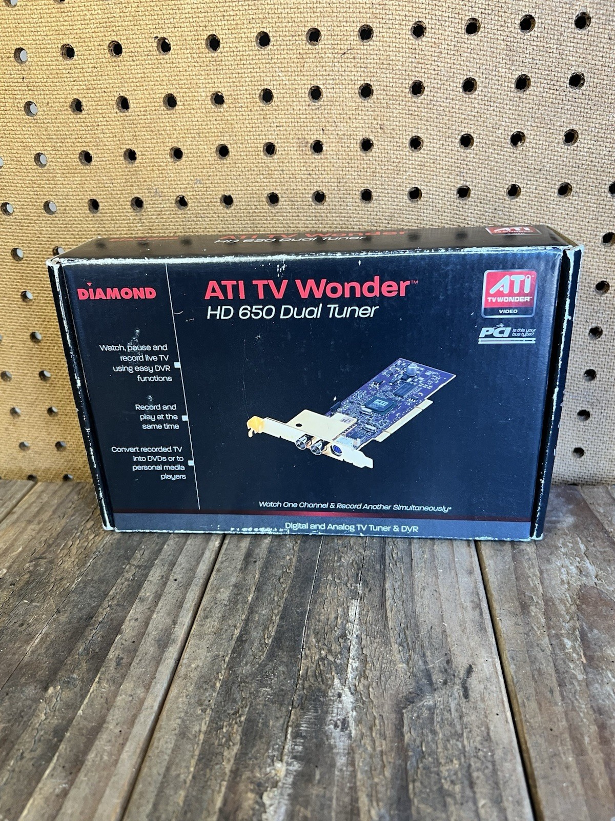 Diamond ATI TV Wonder HD 650 TV Tuner ATI-102-B041(B) ~ New in box!