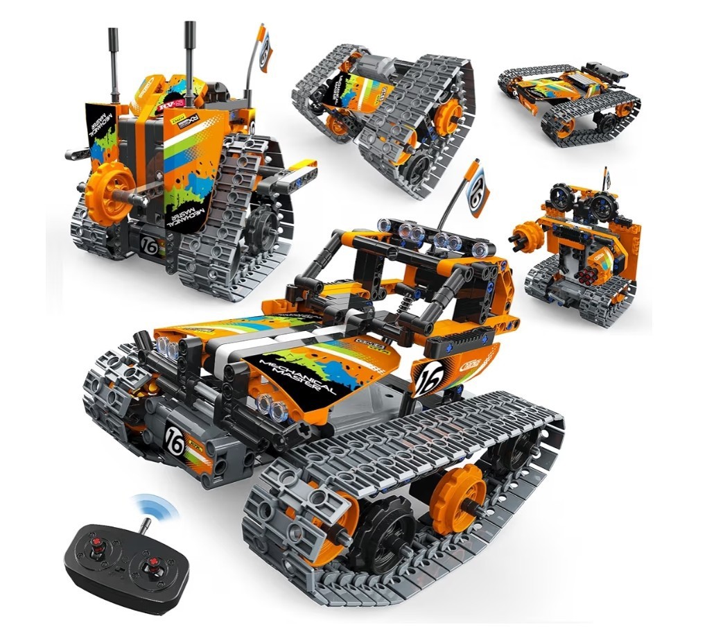 🌟5 in 1 🌟STEM Remote Control Building Kit, No.8016 Sealed