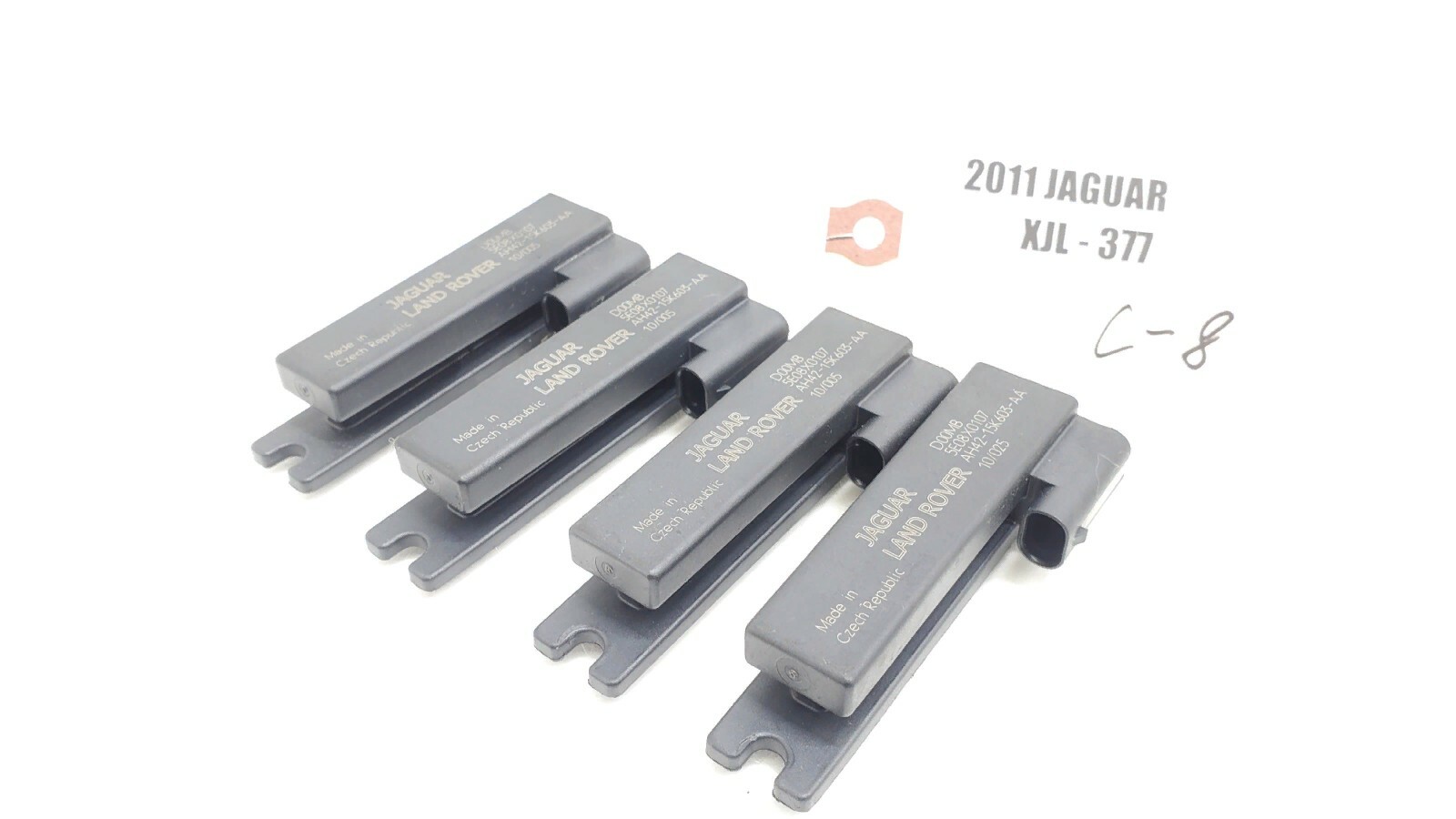 2010-2019 JAGUAR XJ L KEYLESS ENTRY SENSOR ANTENNA X4 OEM.