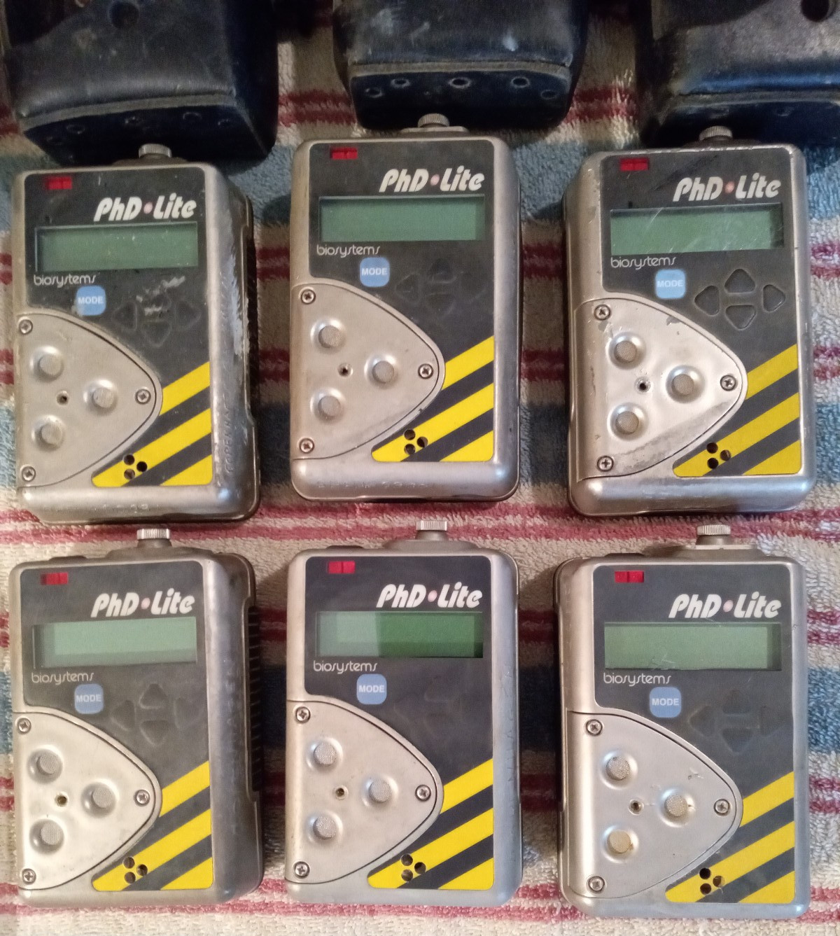 Lot of 6 PHD-LITE Biosystems Atmospheric Monitor