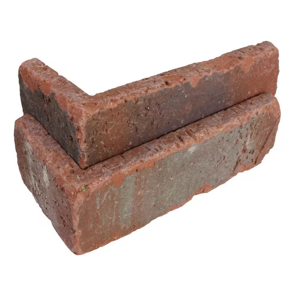 7.625 In. X 3.625 In. X 2.25 In. X 0.5 In. Midtown Thin Brick Corners (Box of 25