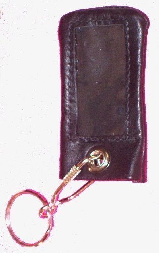 Supple Leather Remote Cover/Case w Key-Ring for Long Type Clifford Python Viper
