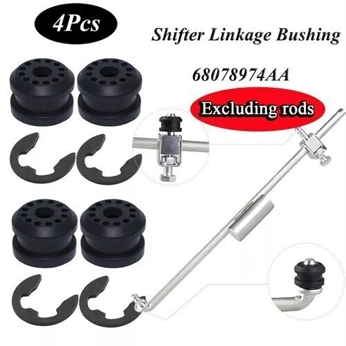 4X For Dodge Ram 1500 2500 3500 4X4 Transfer Case Shift Linkage Bushing Grommet