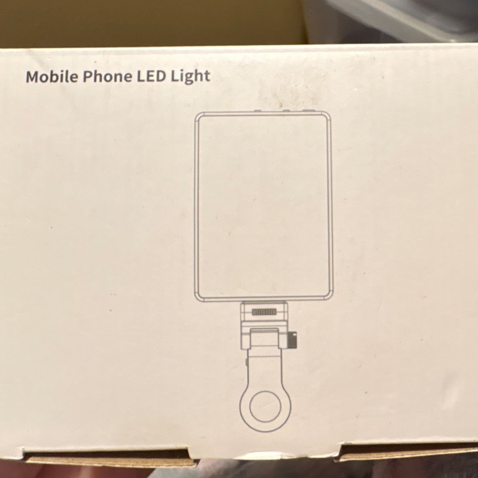 Portable LED Light CL-V11SE 5W CRI≥95 2000mAh Universal White Mobile Phone