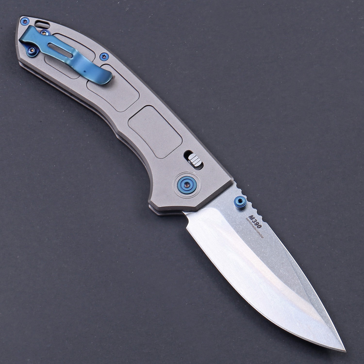 Light Weight Aluminum Handle Axis Lock Drop Point Blade Pocket Tactical Knife