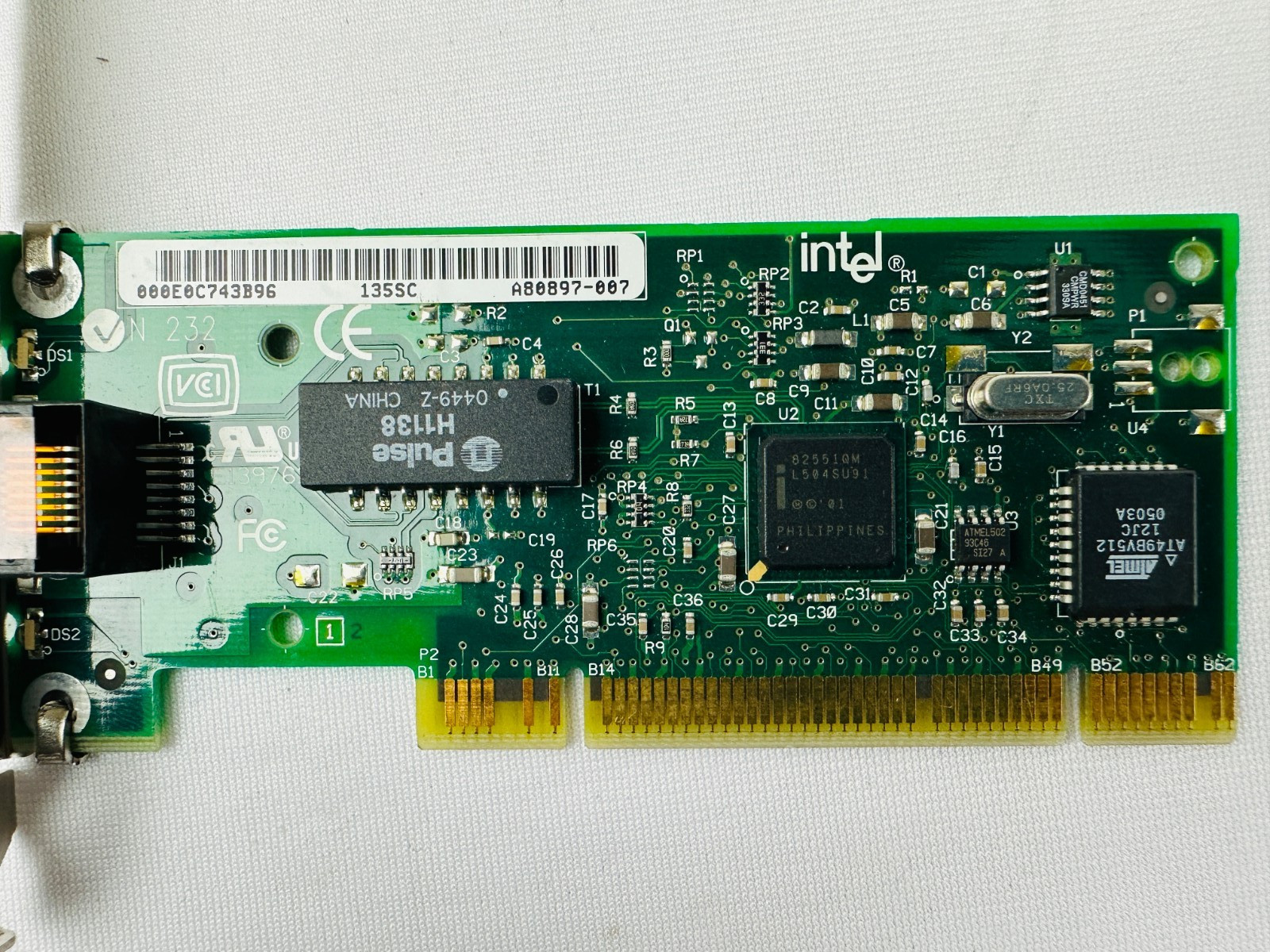 Intel PRO/100 M A80897-007 C52544-001 Desktop Adapter