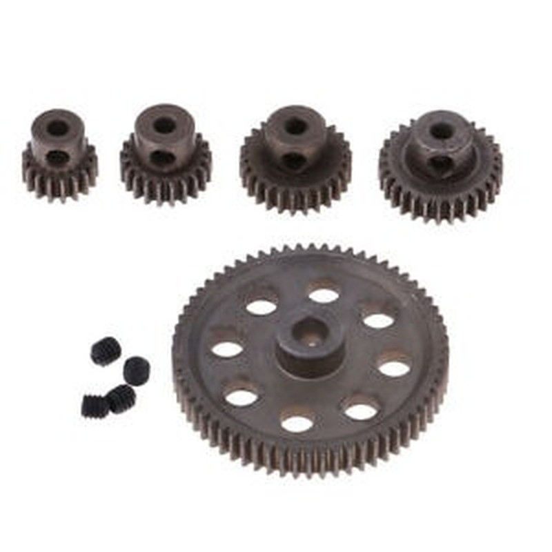 Hardened Steel Gears 64T Spur 26T Pinion for Redcat Racing Volcano EPX PRO